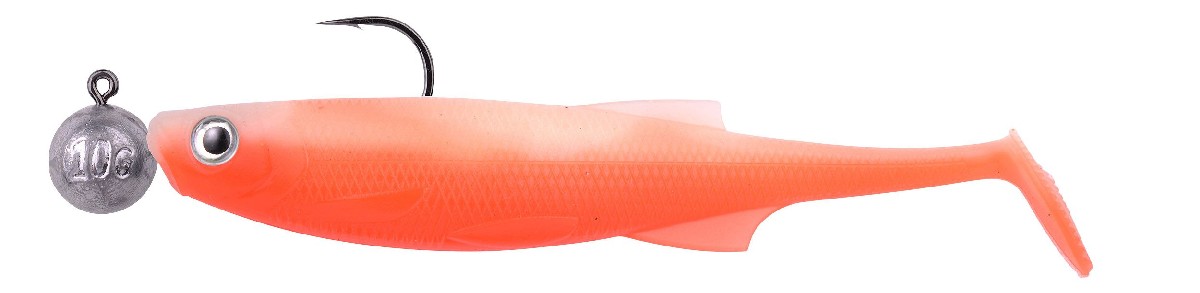 Spro Powercatcher Ready Jig 10Cm 10Gr Ivory and Orange