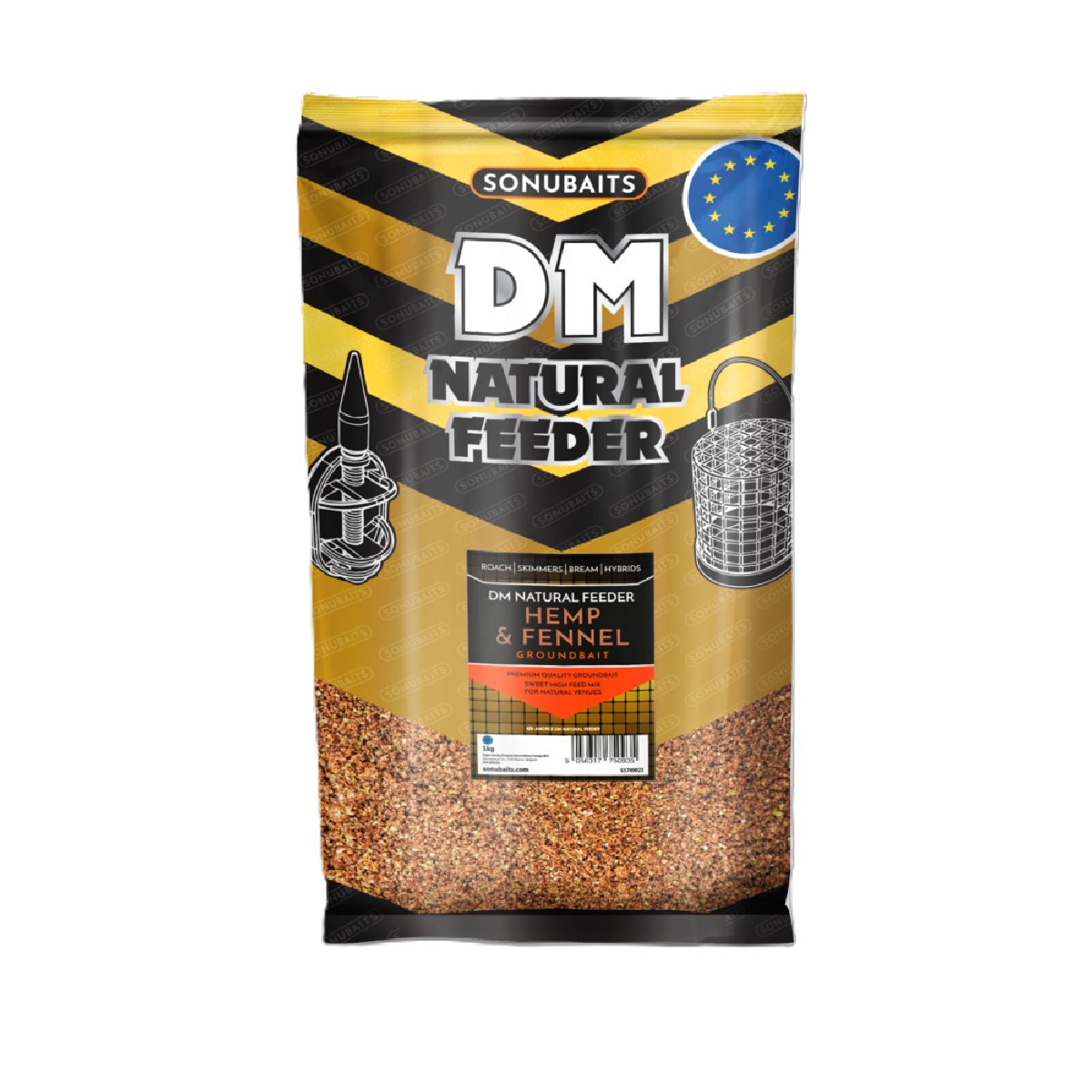 Sonubaits DM Natural Feeder Hemp & Fennel 1Kg Sonubaits DM Natural Feeder Hemp & Fennel 1Kg