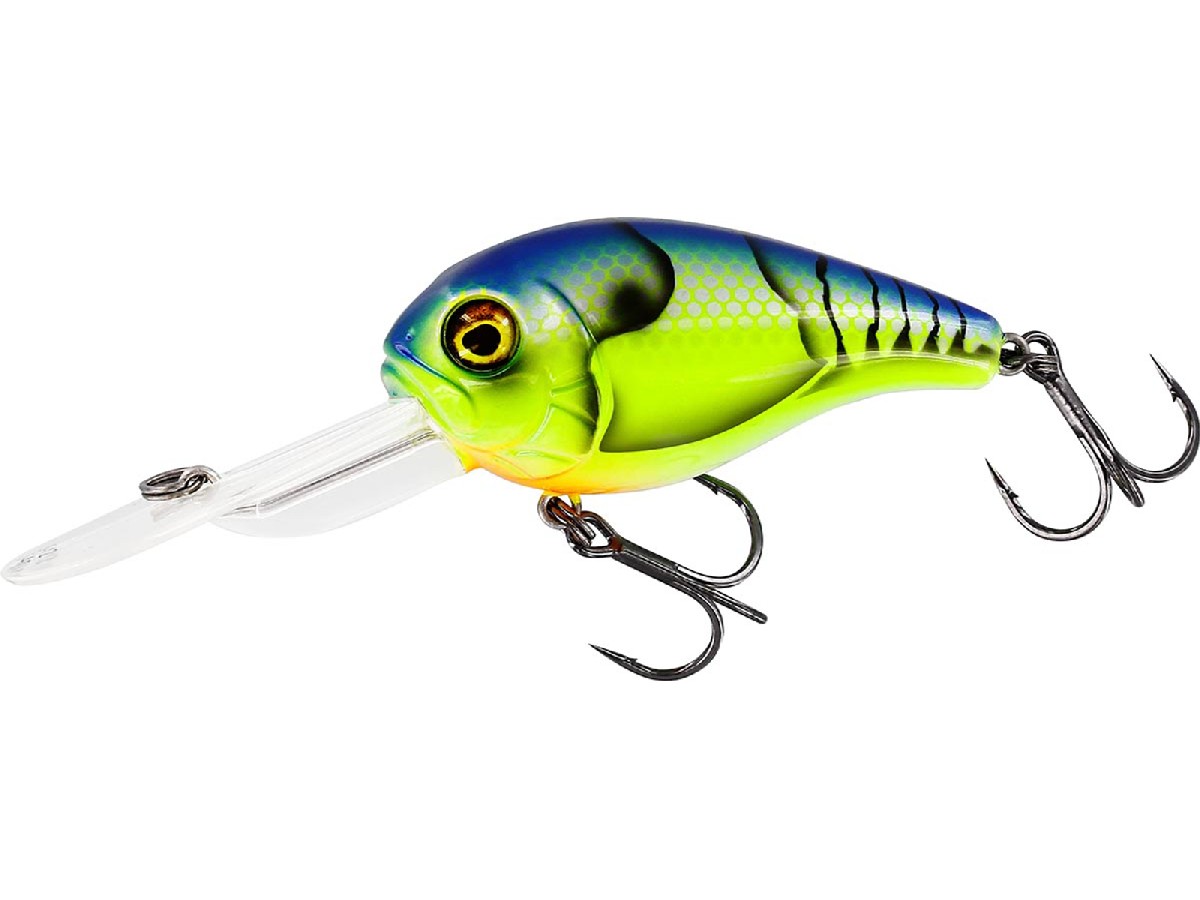 Westin Megabite DR 6cm 19gr Chartreuse Blue Craw | Kunstaas