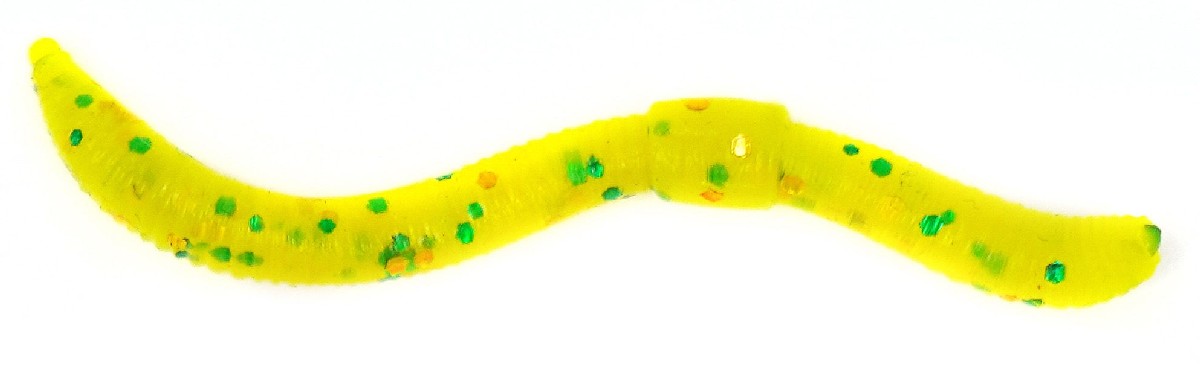 Spro Trout Master Dendrobaena Yellow
