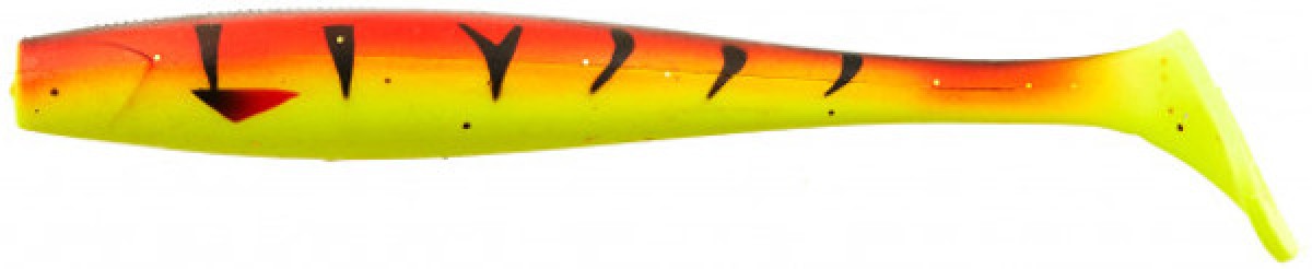 Lucky John Kubira Swim Shad 17,5 cm 2st. PG08 / Orange Tiger Lucky John Kubira Swim Shad 17,5 cm 2st. PG08 / Orange Tiger