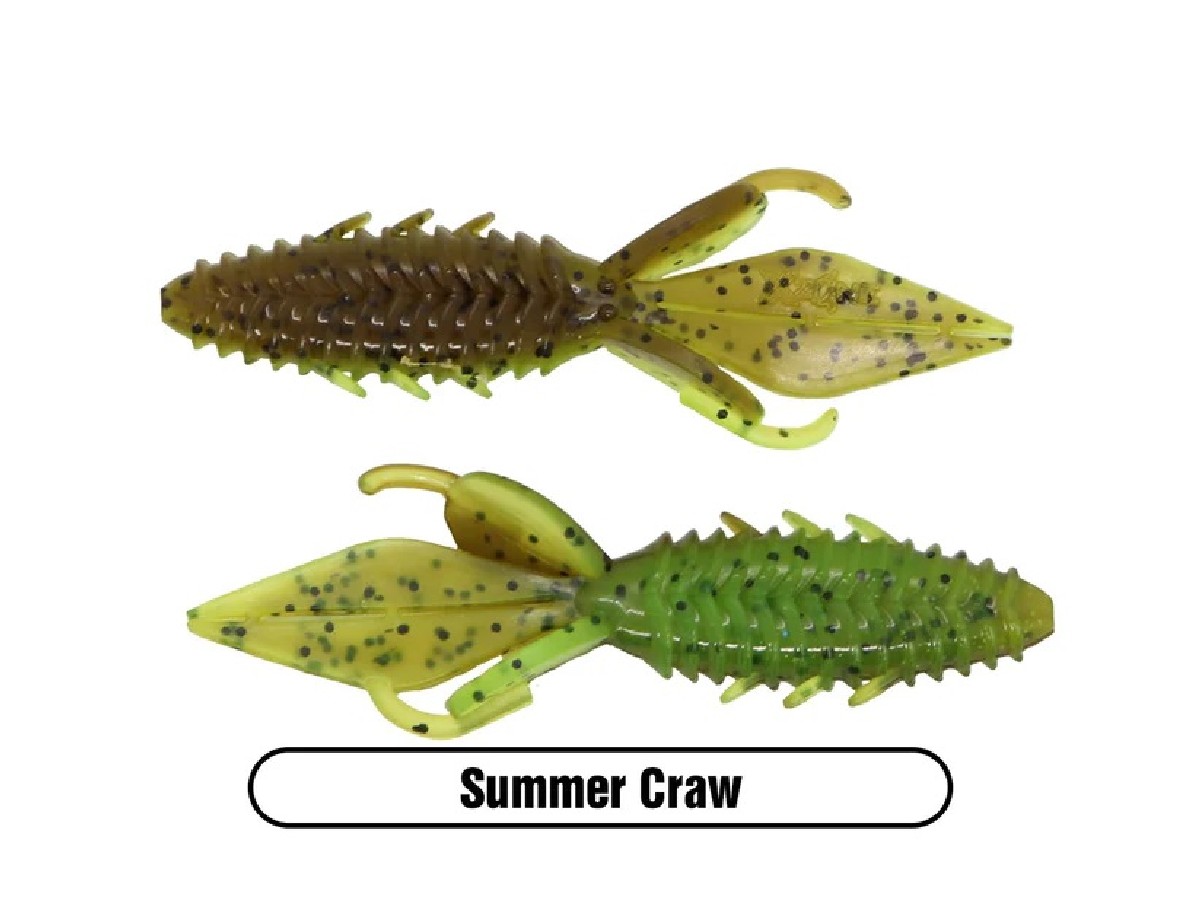 X Zone Adrenaline Bug Jr 3,5inch 9 cm 8st. Summer Craw