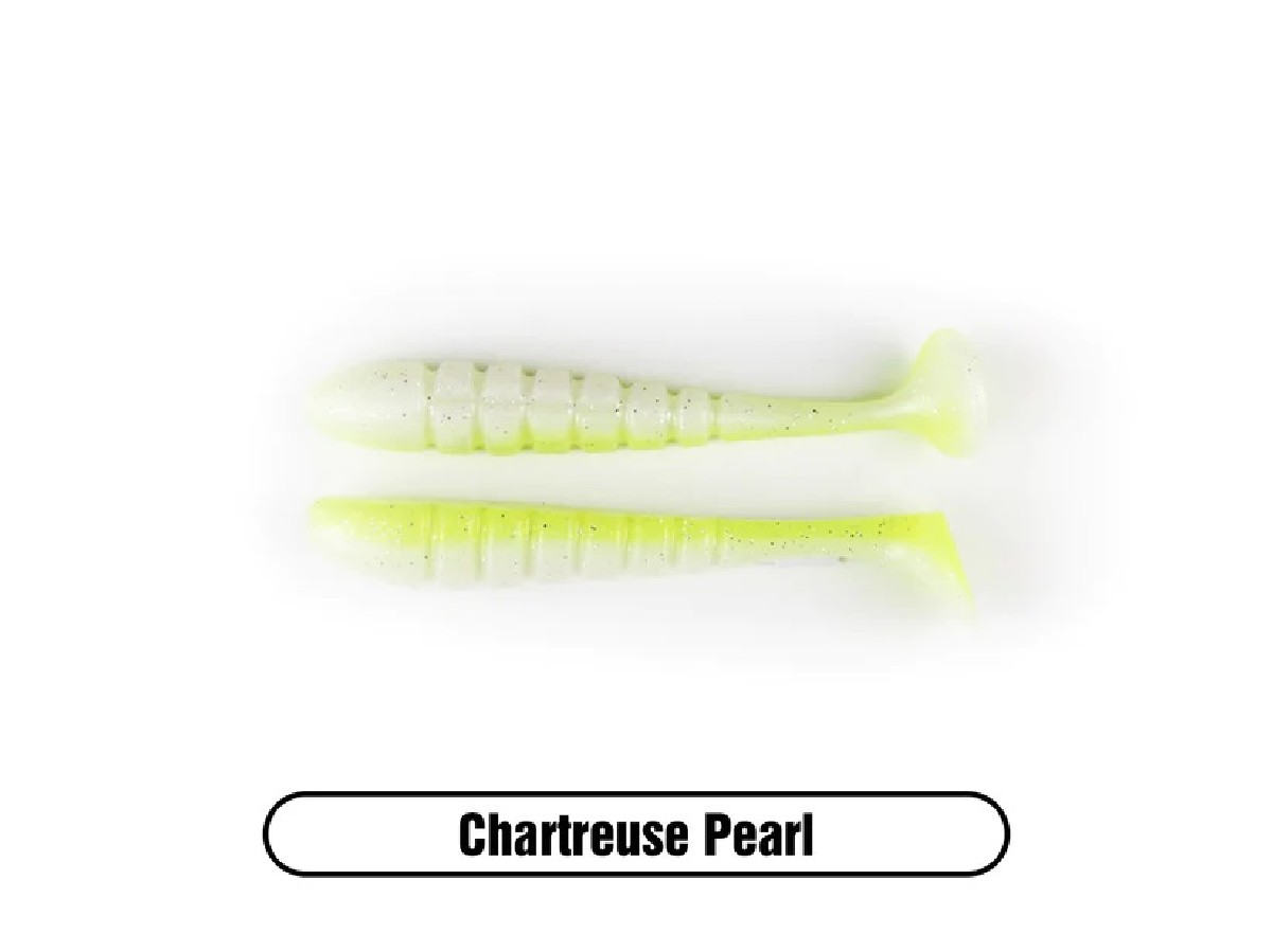 X Zone Swammer 4inch 10 cm 6st. Chartreuse Pearl