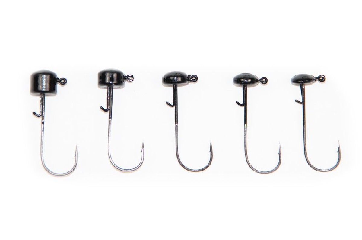 X Zone Ned Rig Head Black 2/0 7 gr 5st.