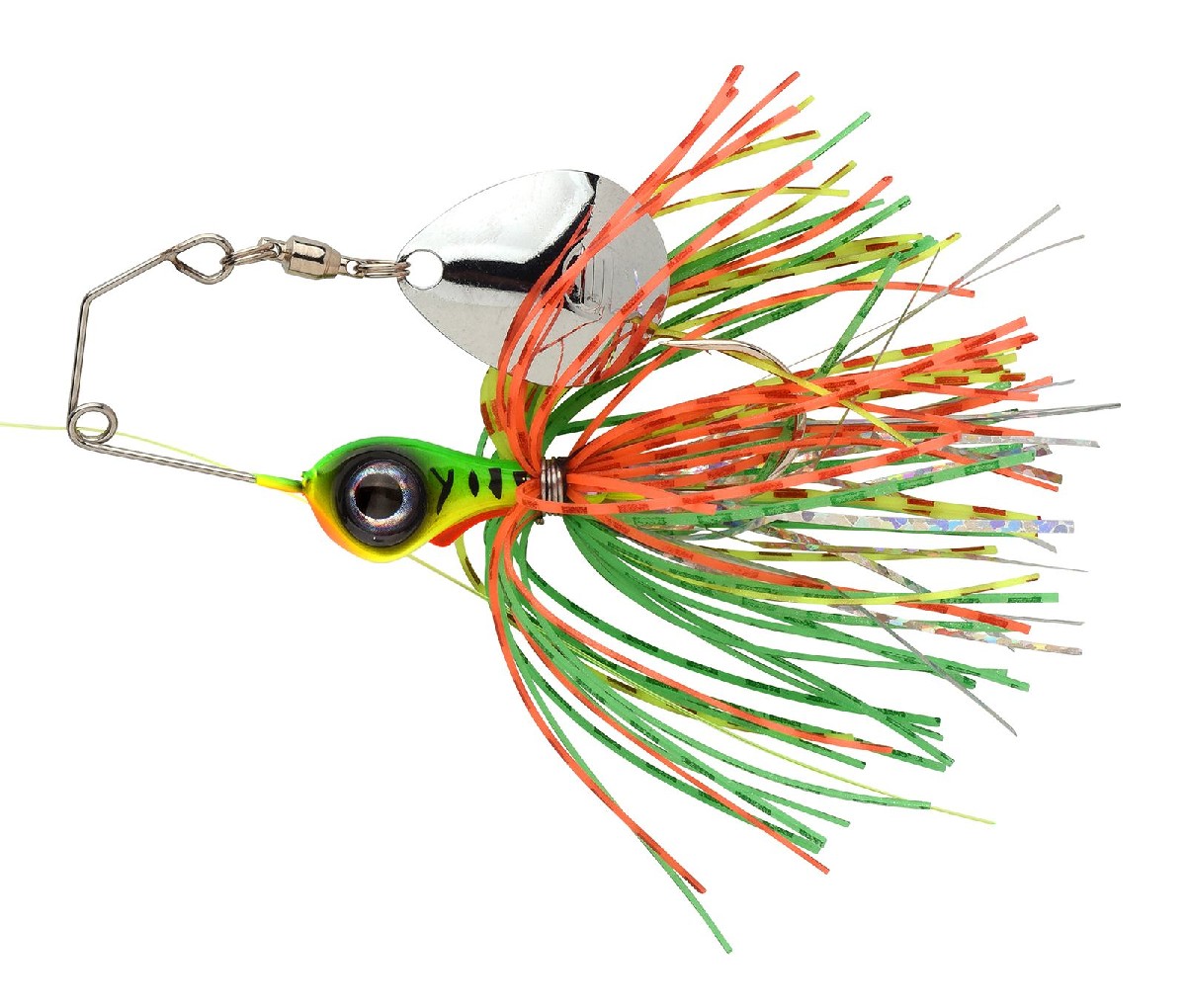 Spro Iris Ambush Baby Spinnerbait Size 2/0 7 gr Firetiger