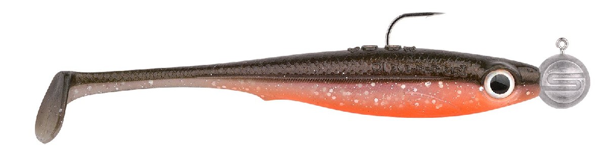 Spro Pop-Eye To Go UV 8 cm 5 & 7 gr Jigheads Olive