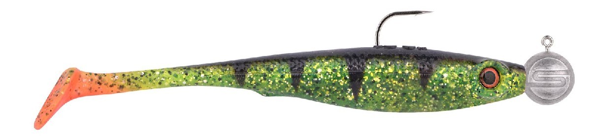 Spro Pop-Eye To Go UV 10 cm 10 & 14 gr Jigheads Perch