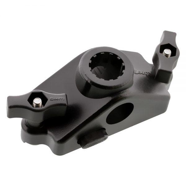 Scotty Stick-On Rod Holder Mount | Black