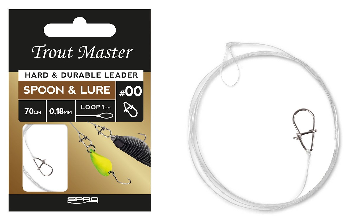 Spro Trout Master Spoon & Lure Leader 0,23mm