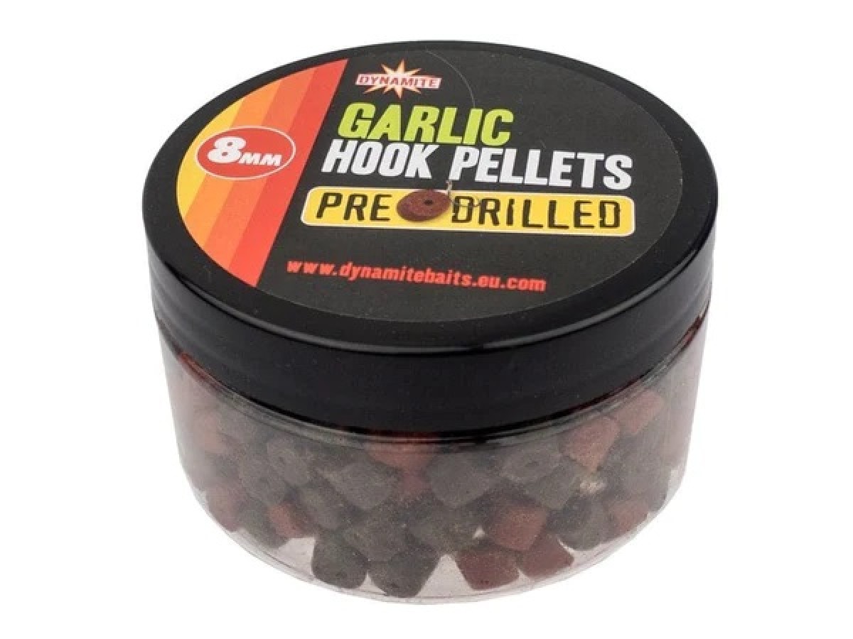 Dynamite Baits Pre-Drilled Hook Pellets 8mm Garlic