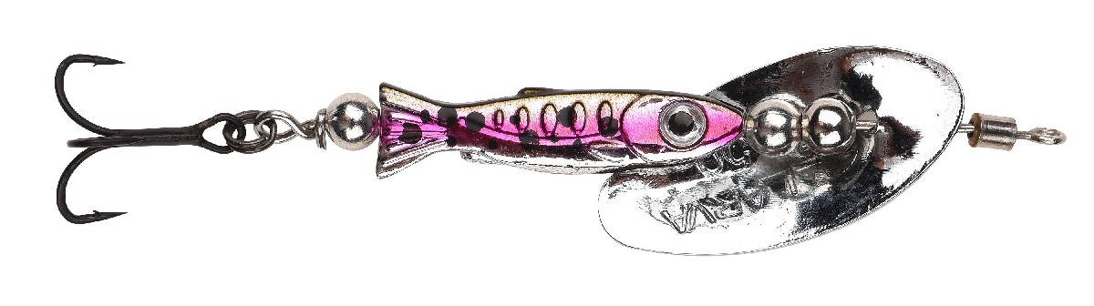 Spro Larva Inline Spin Firetiger 4.8cm 3,5gr Rainbow Trout