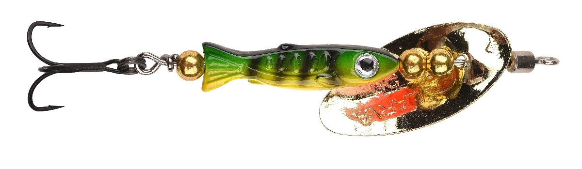 Spro Larva Inline Spin Firetiger 4.8cm 3,5gr Perch