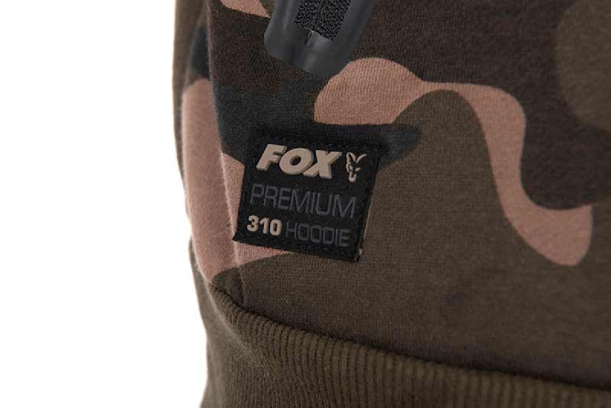 Fox Camo Full Zip Premium 310 Hoodie Large Fox Camo Full Zip Premium 310 Hoodie Large