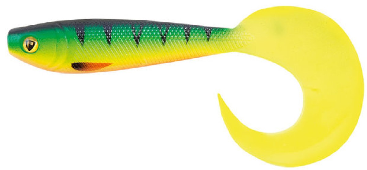 Fox Rage Pro Grub Natural 12cm - Kleur : UV Firetiger