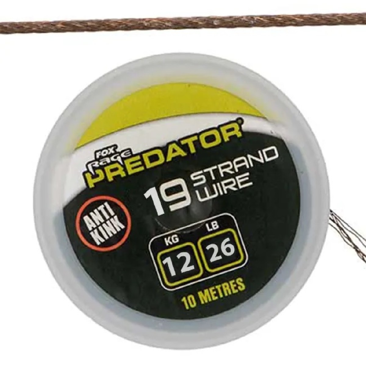 Fox Rage Predator 19-S Coated Steel Wire 10m