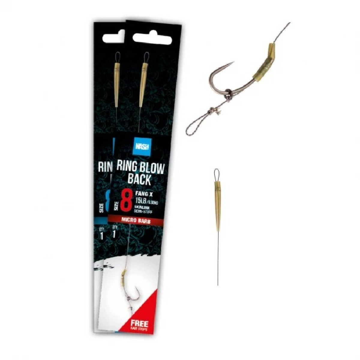 Nash Tube Blow Back Rig Size 4