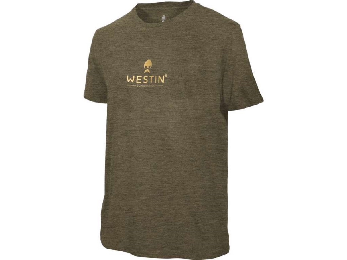 Westin Style T-Shirt Moss Melange Large Westin Style T-Shirt Moss Melange Large