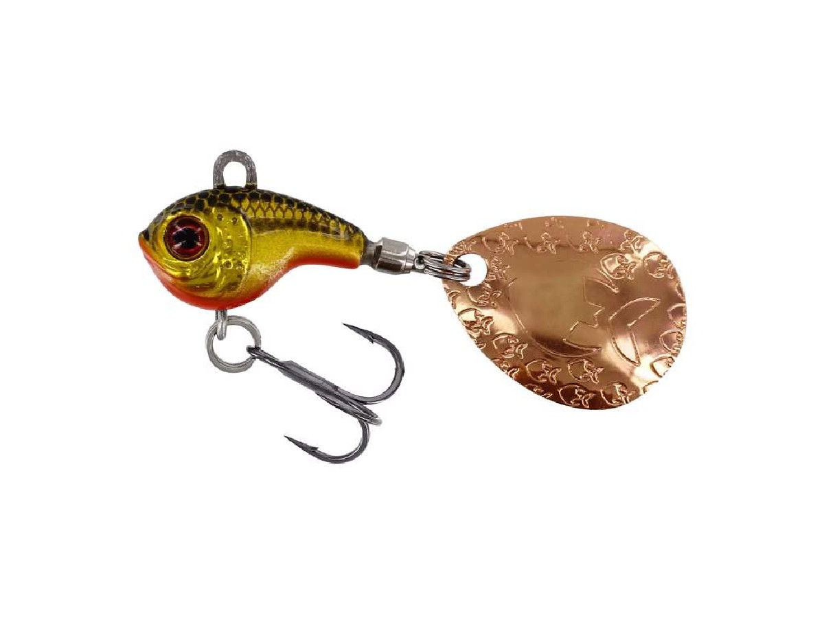 Westin Dropbite Tungsten Spin Tail Jig 2cm 13gr Gold Rush