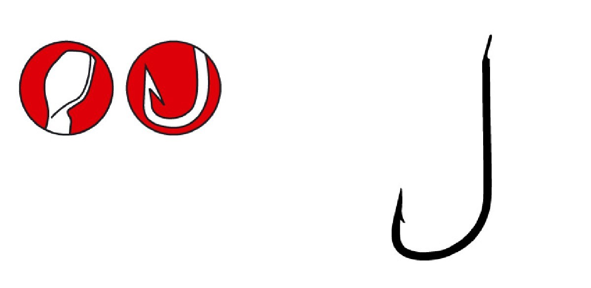 Gamakatsu Hook Ls-1040R (Red) 22, 25 st Gamakatsu Hook Ls-1040R (Red) 22, 25 st