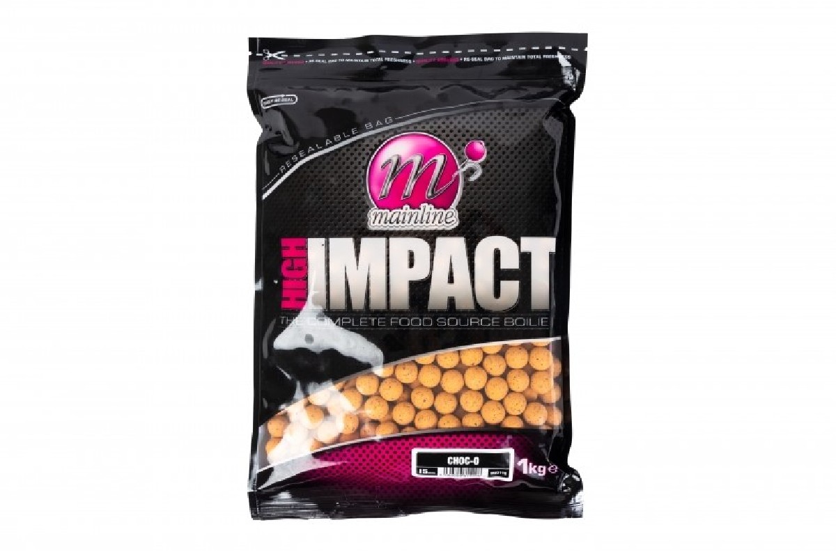 Mainline Boilie High Impact Boilies 15mm Choc-O
