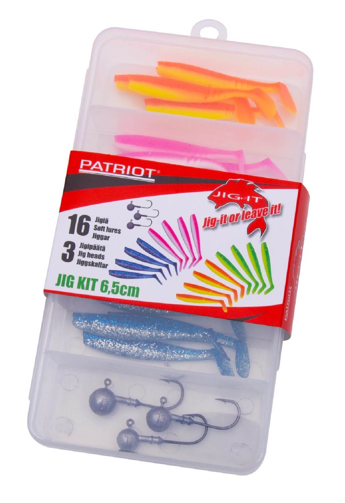 Patriot Jig-It Assortment 6,5 cm 16+3 pc.