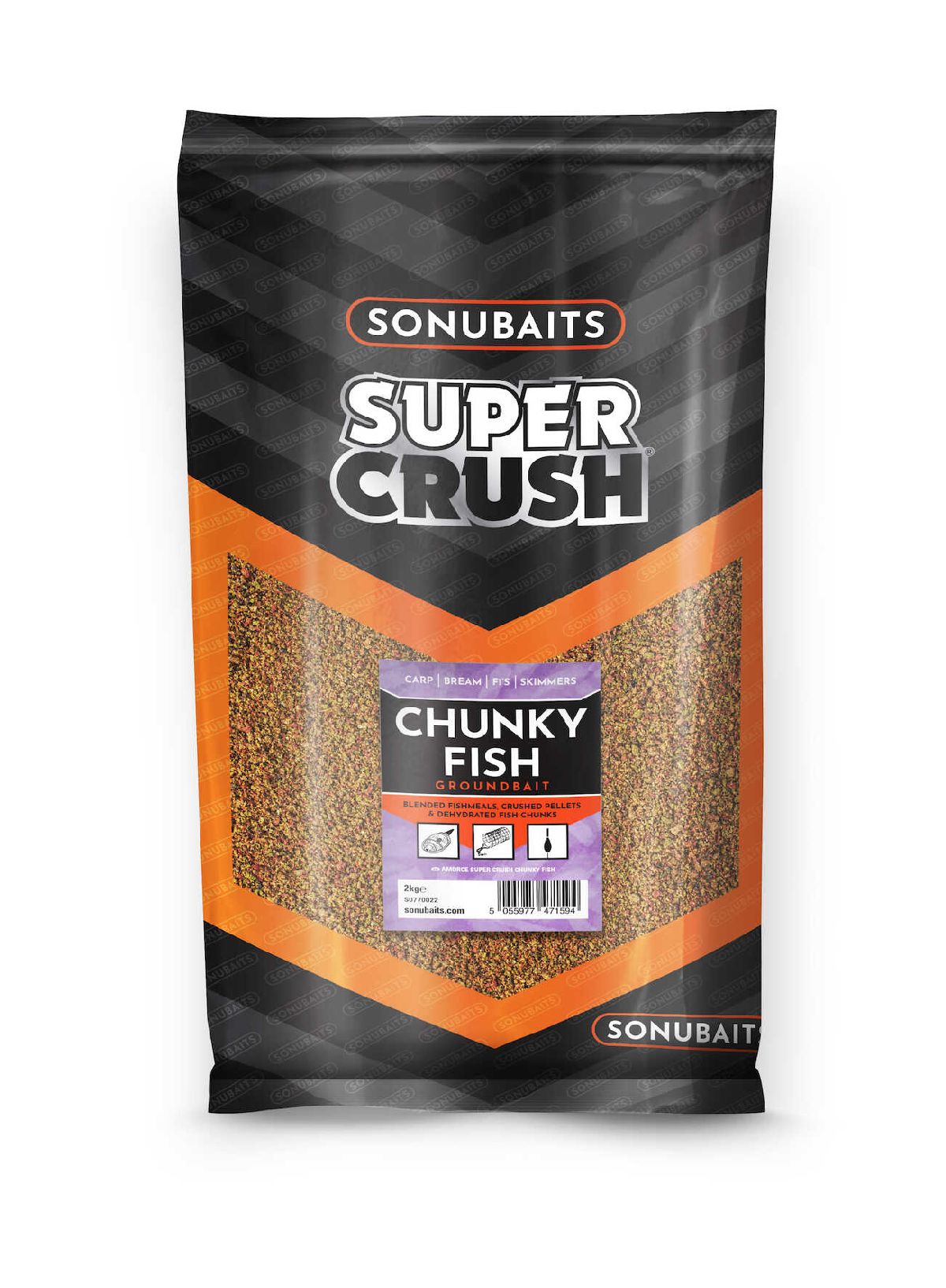 Sonu Groundbait Mix Chunky Fish