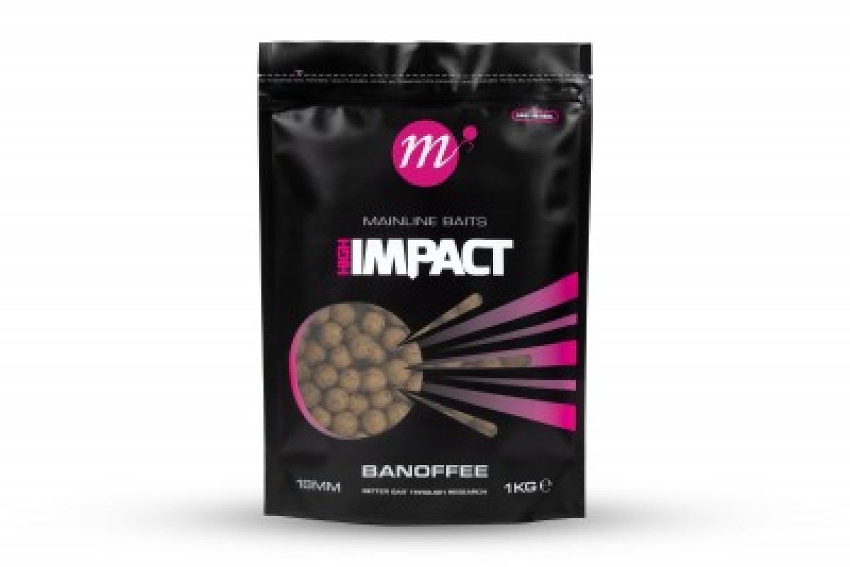 Mainline High Impact Boilies Banoffee 15mm 1kg