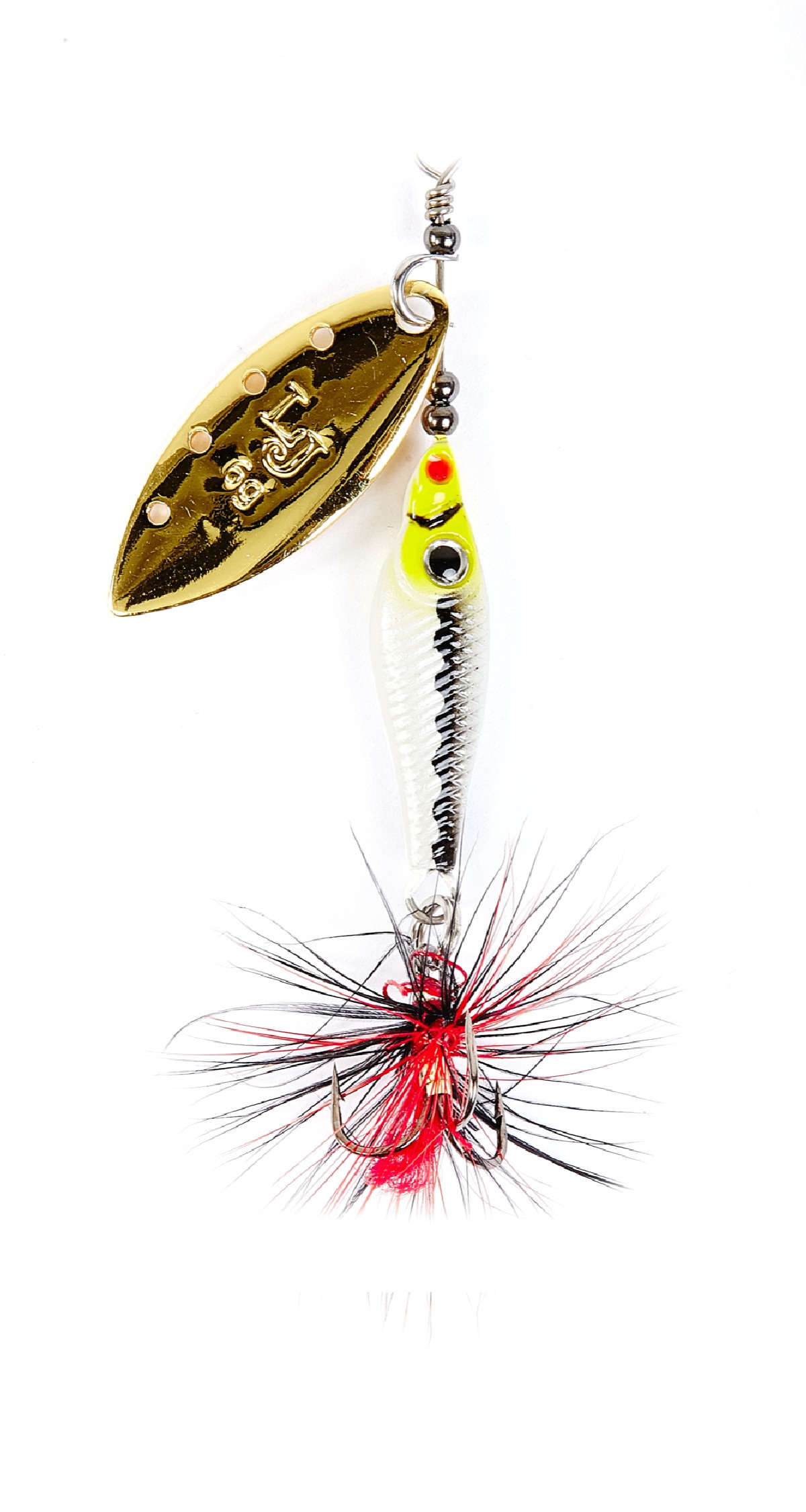 Lucky John Train Blade Round Spinner 004 18Gr