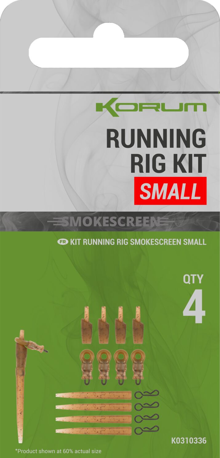 Korum Smokescreen Running Rig Kit Small