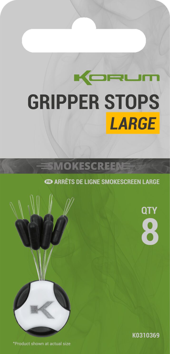 Korum Smokescreen Gripper Stops Large