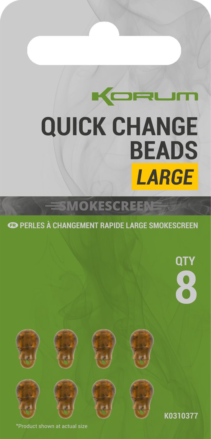 Korum Smokescreen Quick Change Beads Large