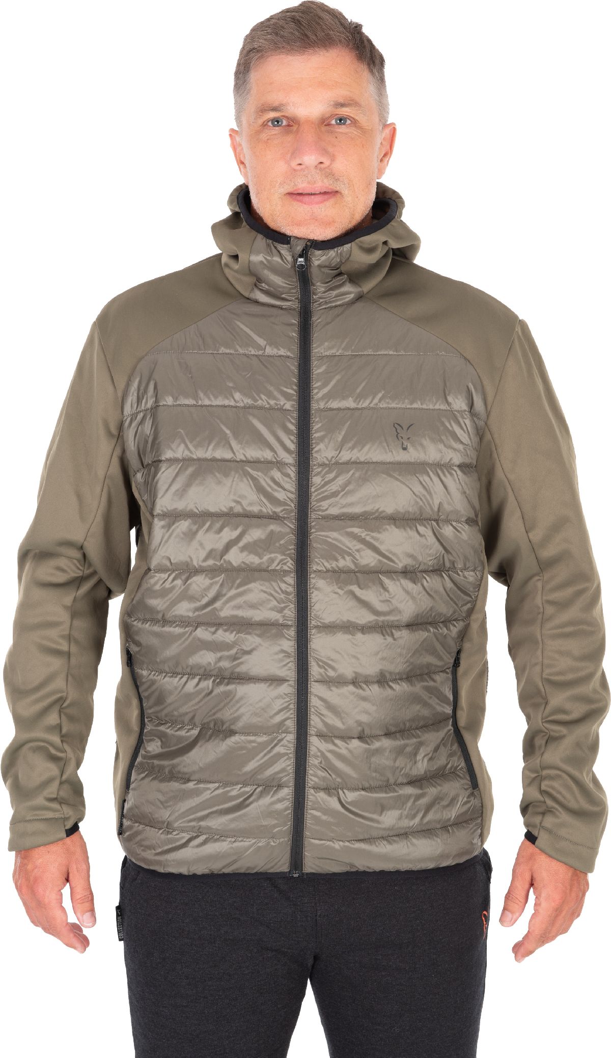 Fox Collection Hybrid Jacket Green & Black Large