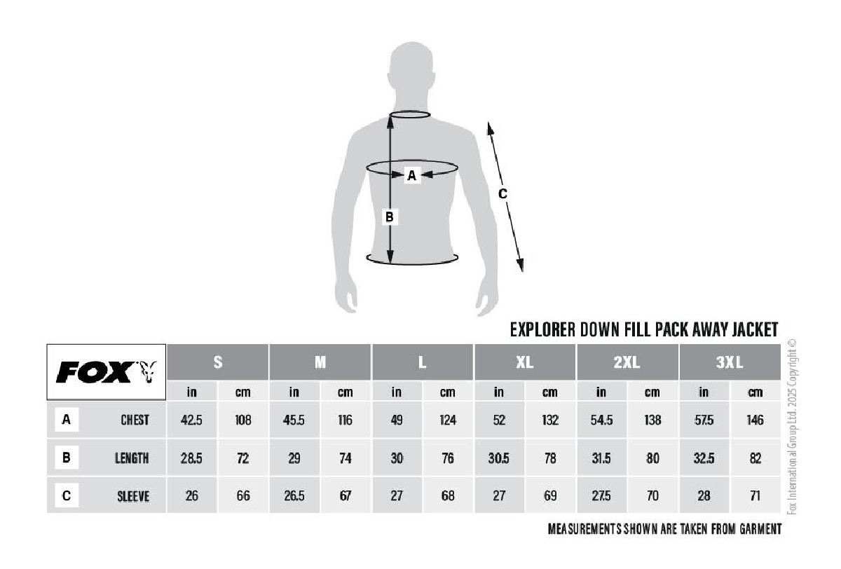 Fox Explorer Downfill Packaway Jacket XXX-Large Fox Explorer Downfill Packaway Jacket XXX-Large