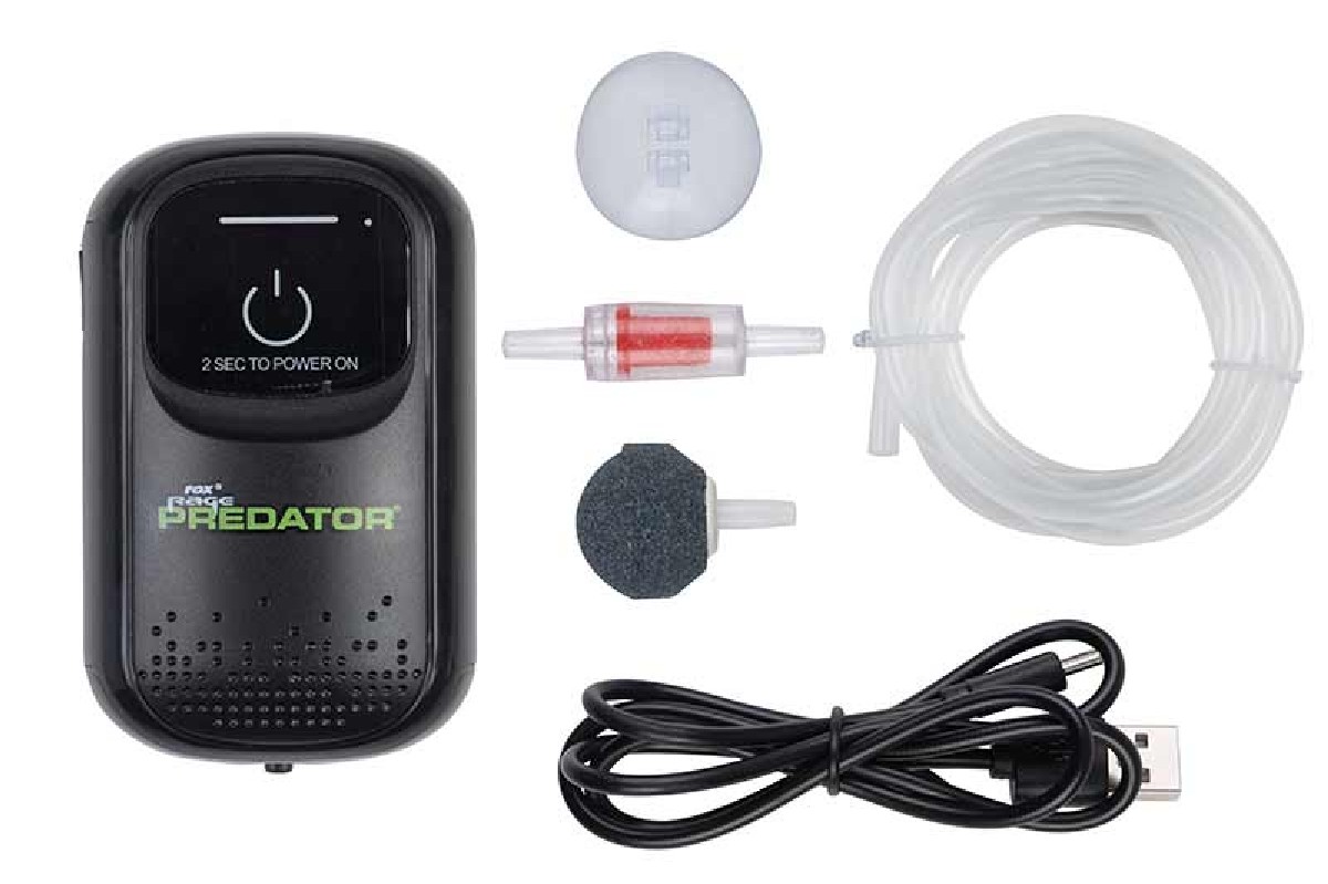Fox Rage Predator USB-C Aerator Zuurstofpomp