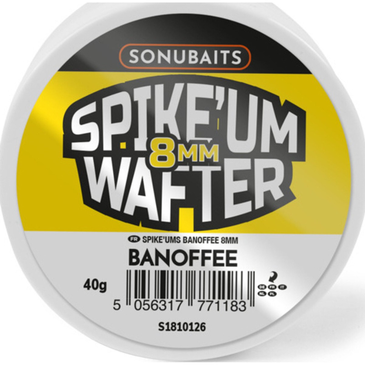 Sonubaits Spike'Um Wafters 8mm Banoffee Sonubaits Spike'Um Wafters 8mm Banoffee