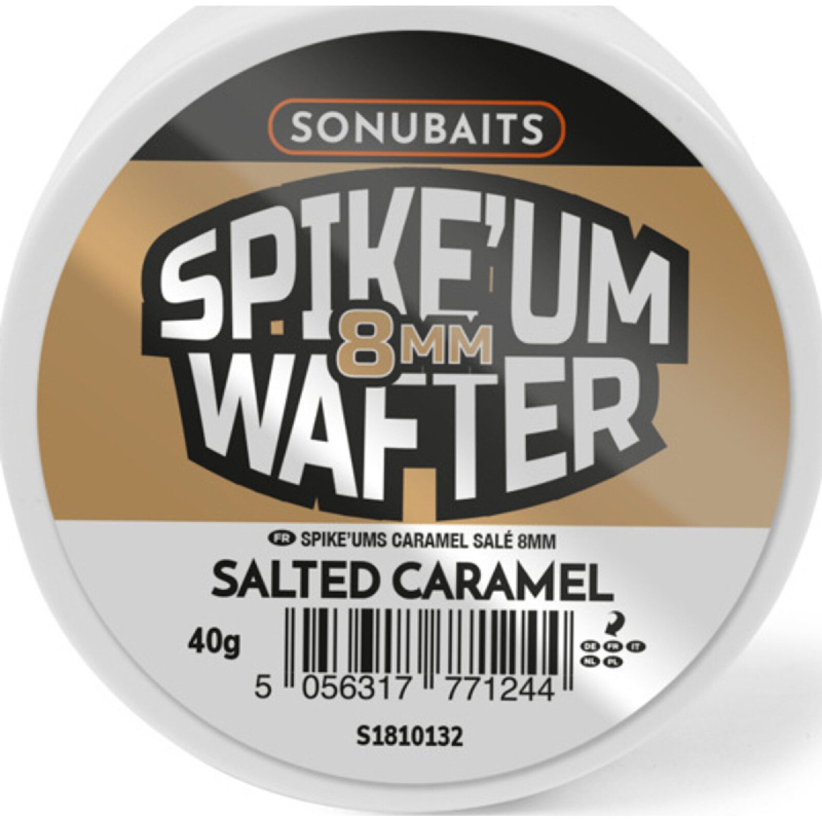 Sonubaits Spike'Um Wafters 8mm Salted Caramel Sonubaits Spike'Um Wafters 8mm Salted Caramel