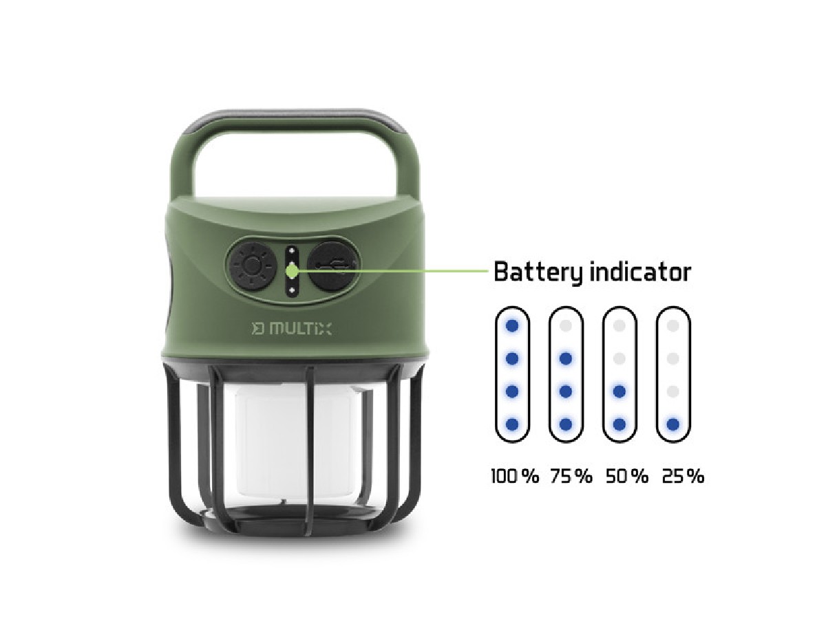 Delphin Multix Camping Lamp 4400 mAh