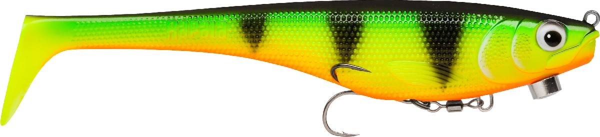 Rapala Pre-Rigged Soft Peto 16cm Firetiger - FT