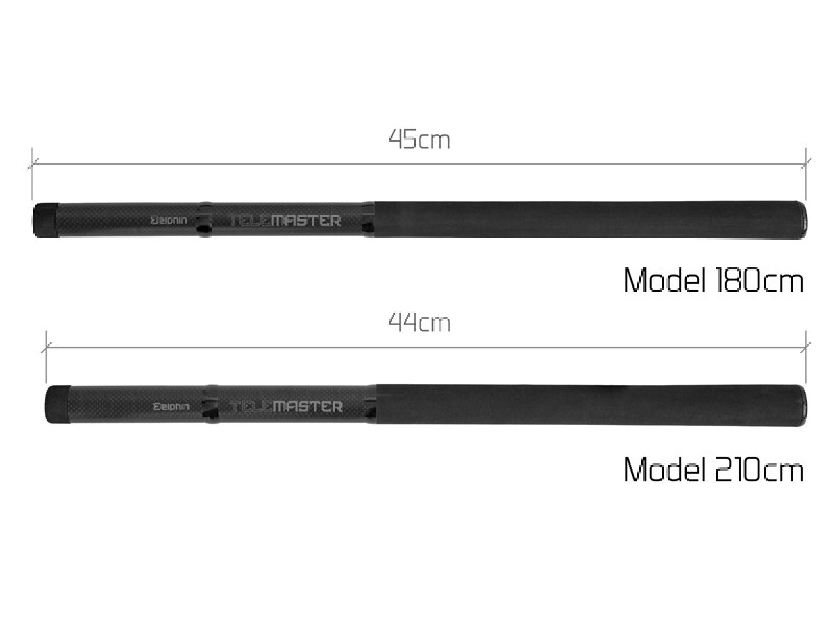 Delphin TeleMaster Landing Net Handle 2,1 m