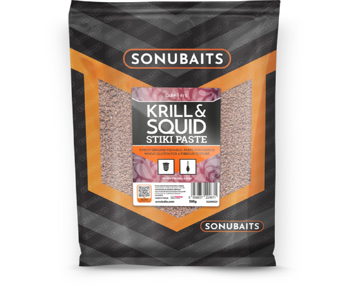 Sonubaits Stiki Paste Krill & Squid 900gr