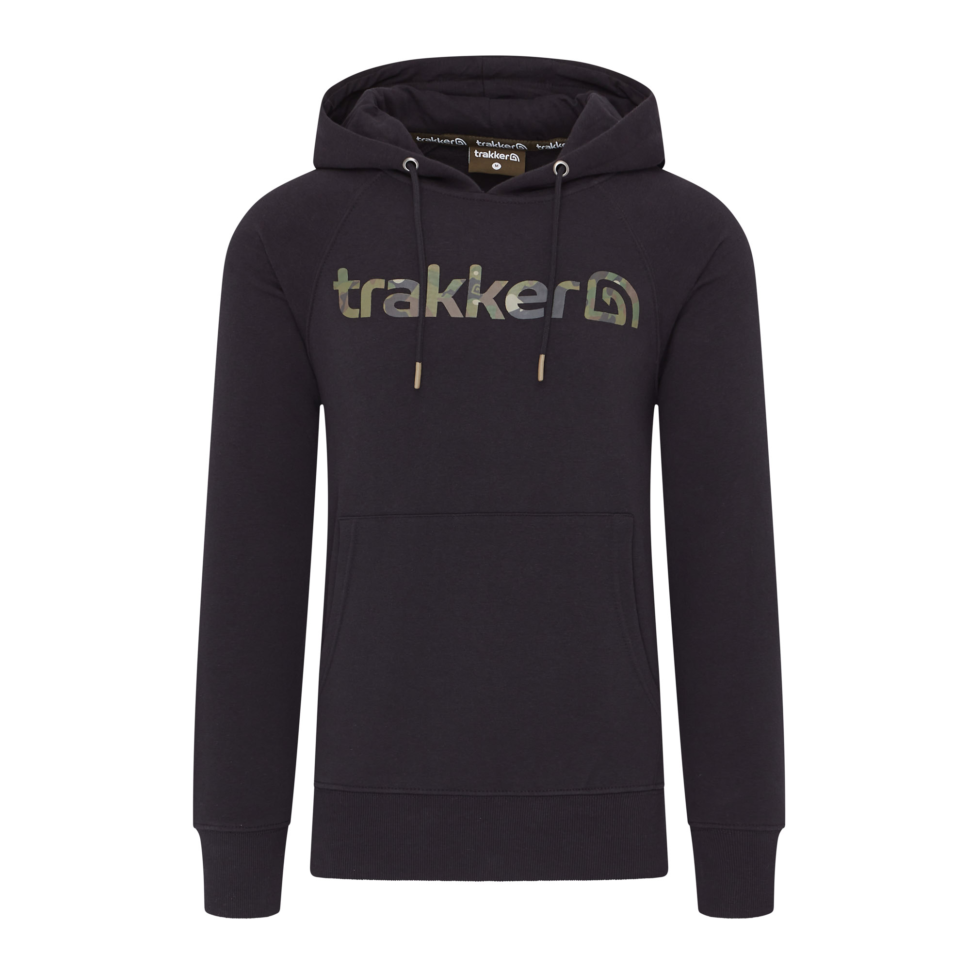 Trakker CR Logo Hoody Black Camo XX-Large
