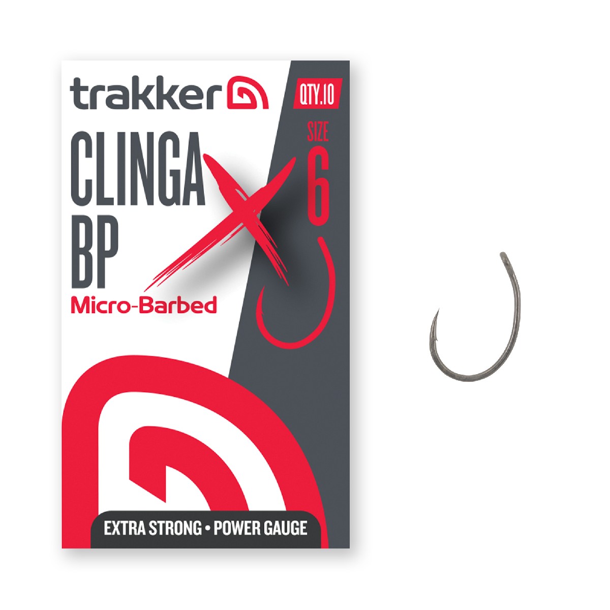Trakker Clinga BP XS Hooks Micro Barbed Size 6