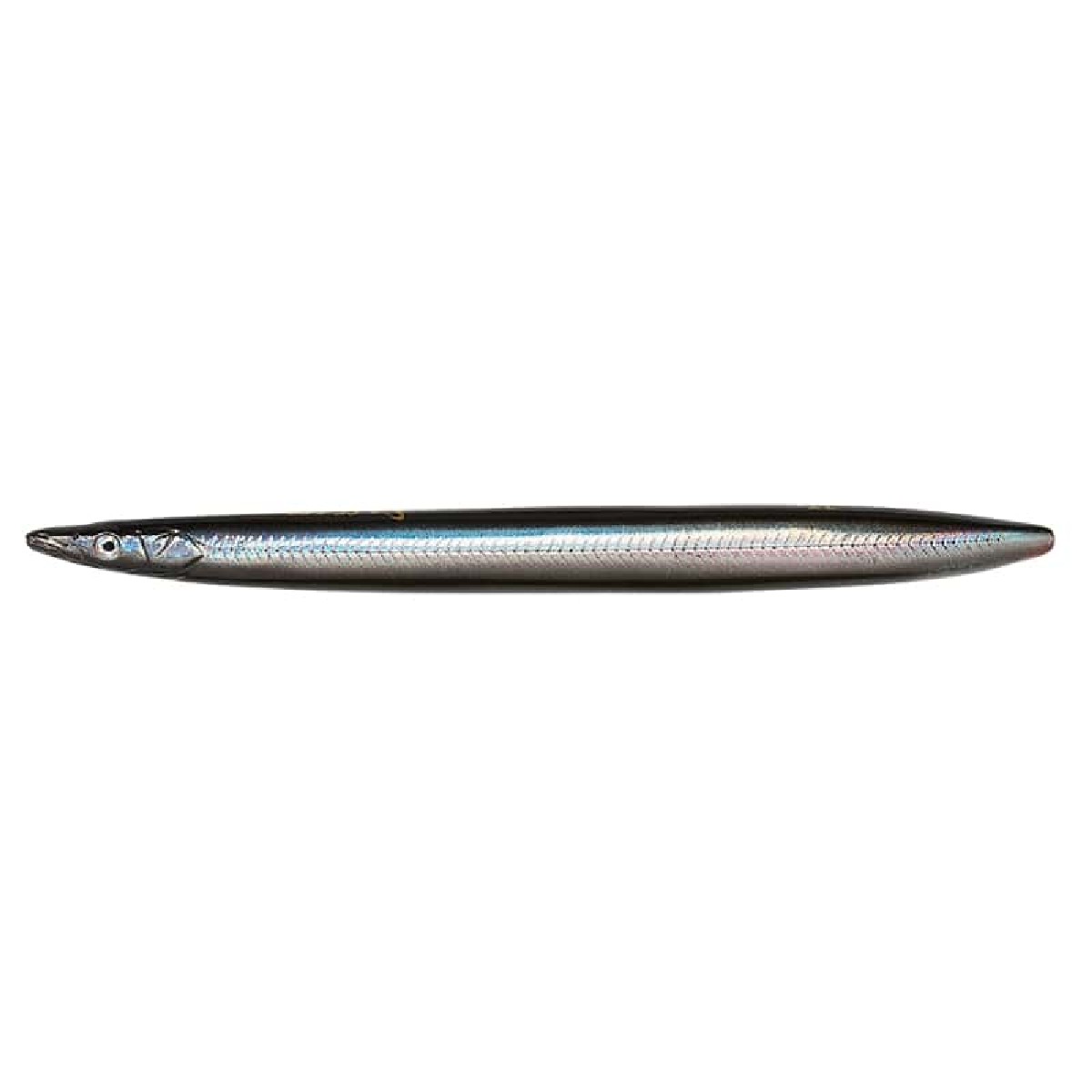 Savage Gear Line Thru Sandeel Pilker 150mm 27gr Black Silver