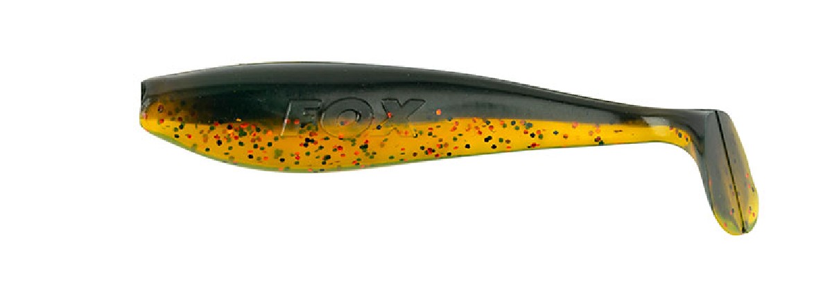 Fox Rage Zander Pro Shad 7.5cm Ultra Uv Dark Oil