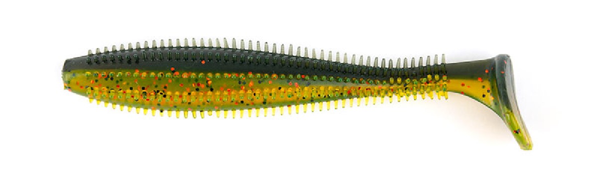 Fox Rage Spikey Shad Ultra Uv 9Cm Dark Oil