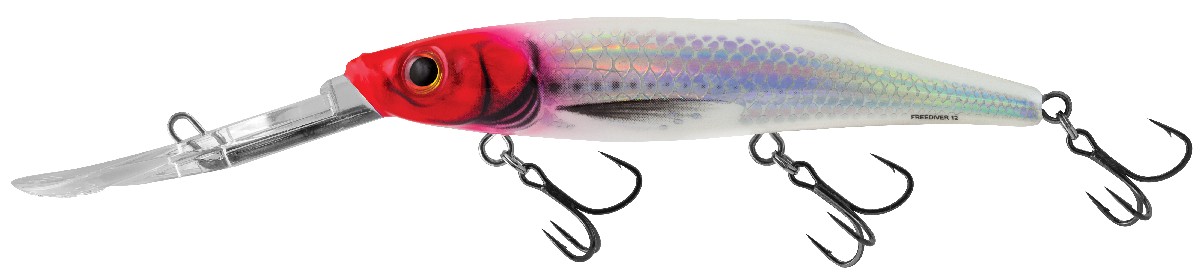 Salmo Freediver 12Cm Holographic Red Head