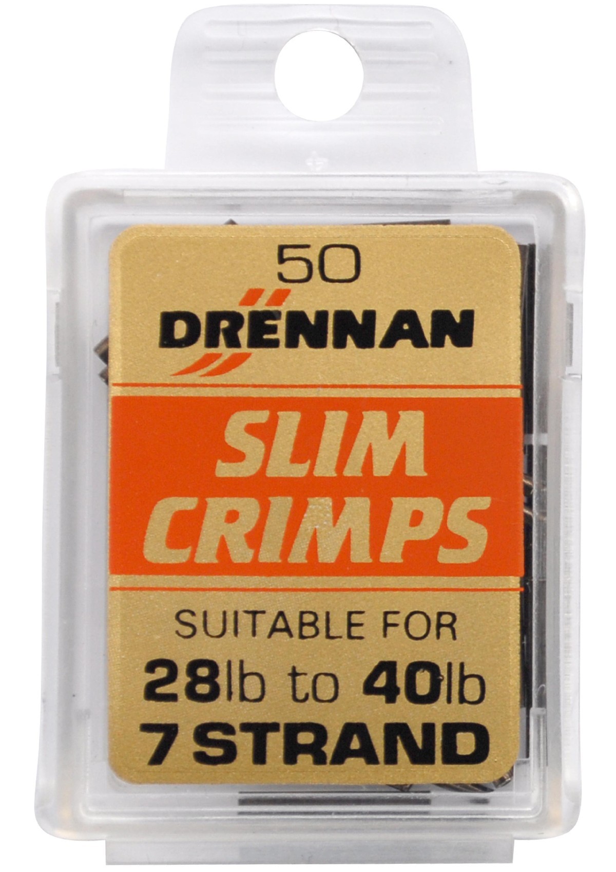 Drennan Slim Crimps sleeves 50st 28-40lb 1.10 mm