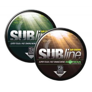 Korda SUBline Green 1000m 0.30 mm 10 lbs