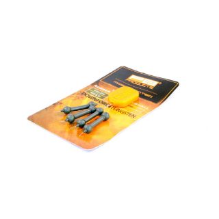 PB DT X-Small Heli-Chod Rubber & Beads 4pcs Weed