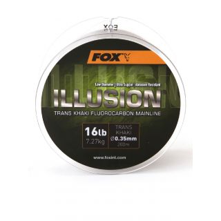 Fox Illusion Mainline Trans Khaki 0.35 mm 16 lbs 200 m